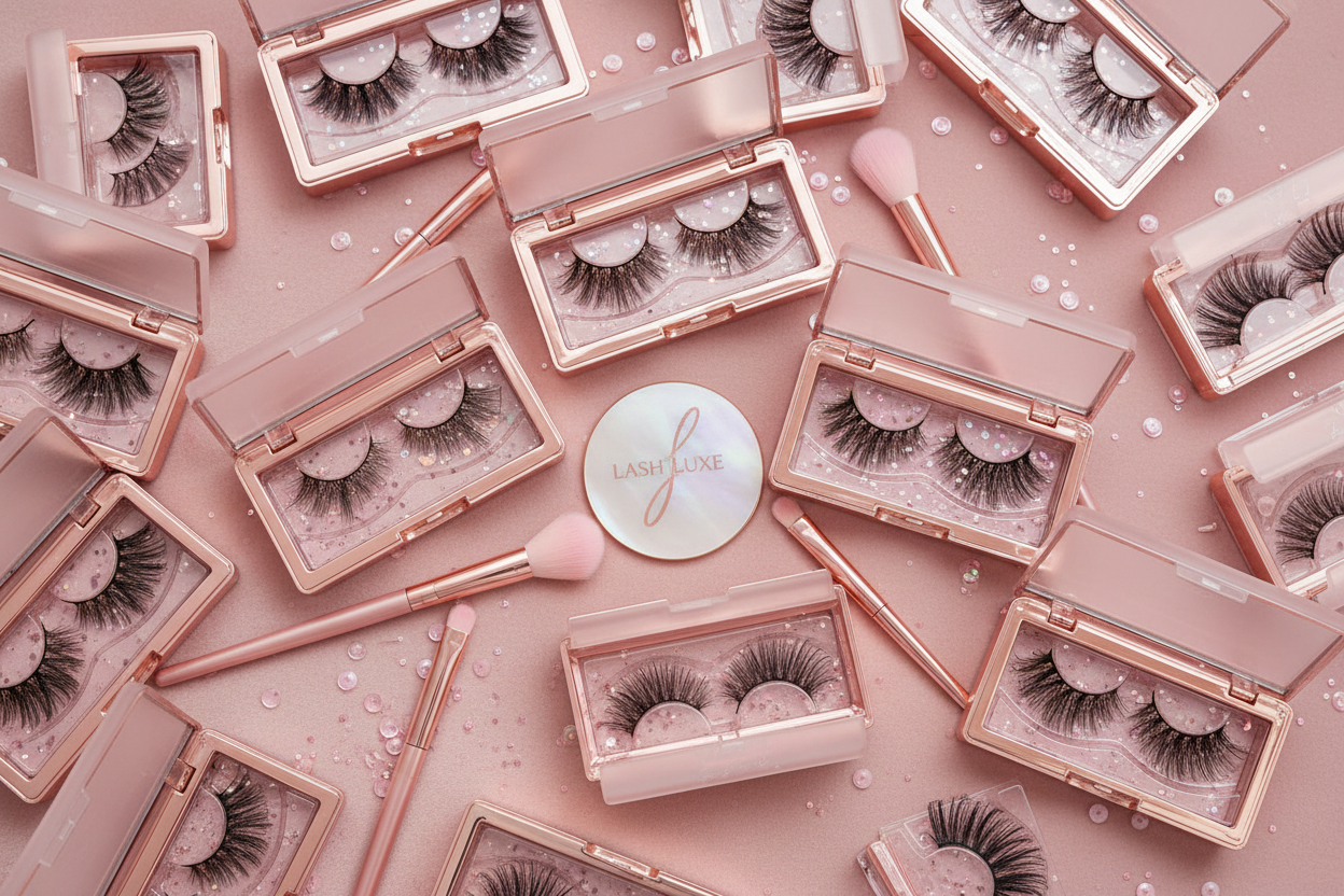 Lashes in pink